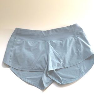 Light Blue Lululemon Shorts